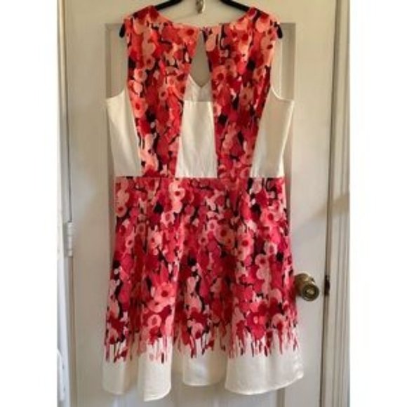NY&Co NWOT Floral A-Line Fit and Flare Dress - Picture 2 of 6